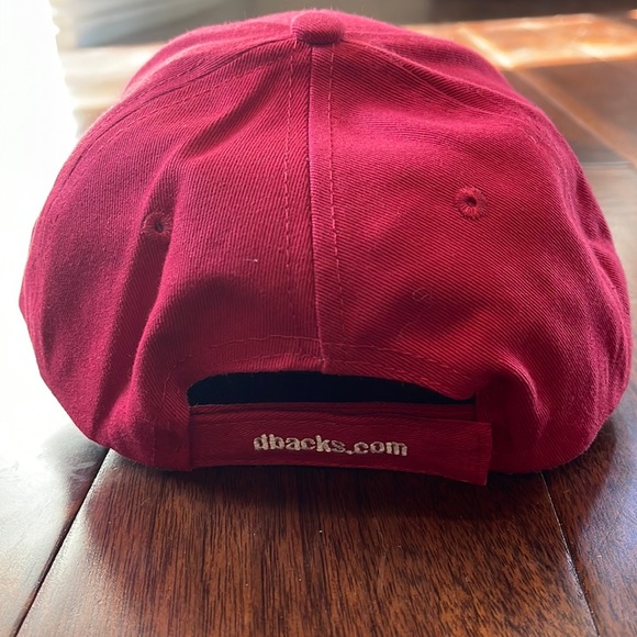 NWOT Arizona AZ Diamondbacks Baseball Hat Cap Logo Red - Picture 4 of 6